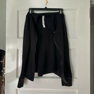 LULULEMON black zip jacket size 5